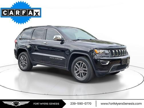 Diamond Black Crystal Pearlcoat 2019 Jeep Grand Cherokee Limited