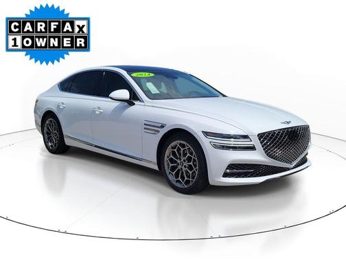 Alta White 2024 Genesis G80 2.5T AWD