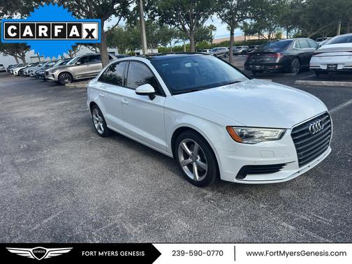 Glacier White Metallic 2015 Audi A3 1.8T Premium
