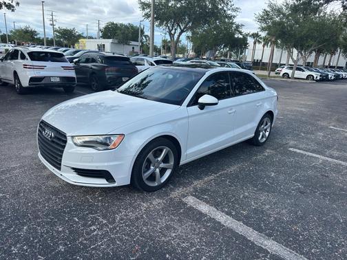 Glacier White Metallic 2015 Audi A3 1.8T Premium