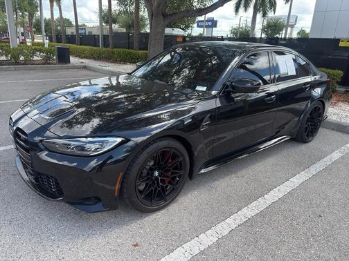 Black Sapphire Metallic 2023 BMW M3 Competition