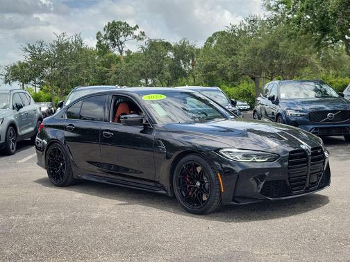 Black Sapphire Metallic 2023 BMW M3 Competition