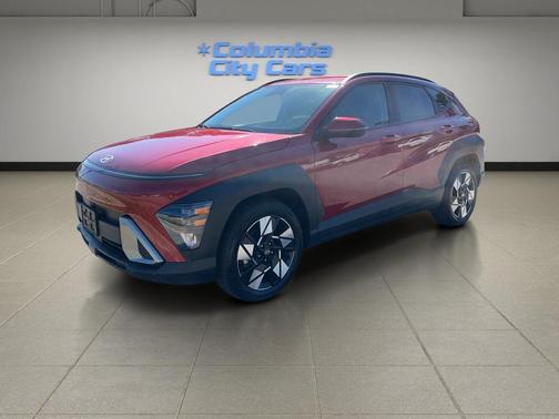 Ultimate Red Metallic 2025 Hyundai KONA SEL