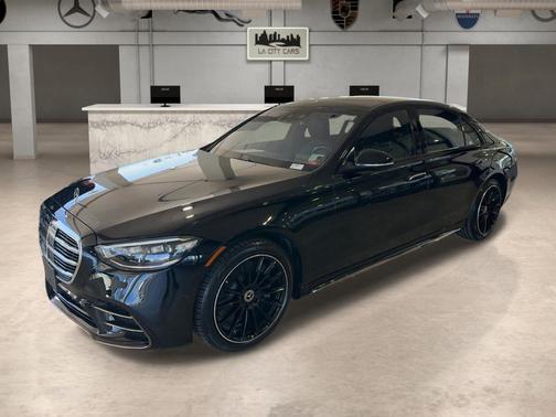Black 2023 Mercedes-Benz S-Class 4MATIC
