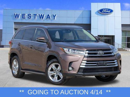 Walnut 2017 Toyota Highlander Limited