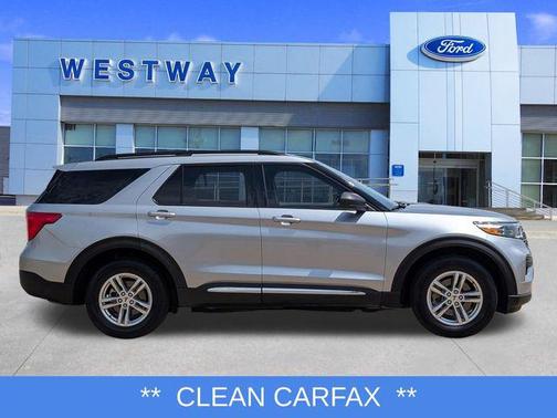 Iconic Silver Metallic 2022 Ford Explorer XLT