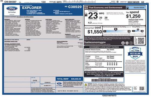 Iconic Silver Metallic 2022 Ford Explorer XLT