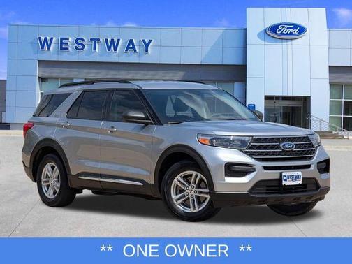 Iconic Silver Metallic 2022 Ford Explorer XLT