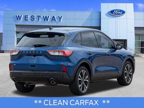 Atlas Blue Metallic 2022 Ford Escape SE