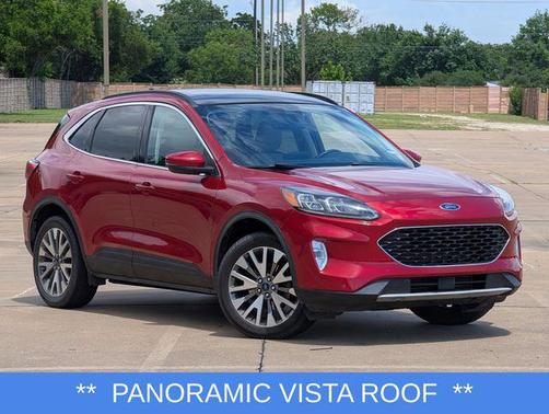 Rapid Red Tinted 2020 Ford Escape Titanium