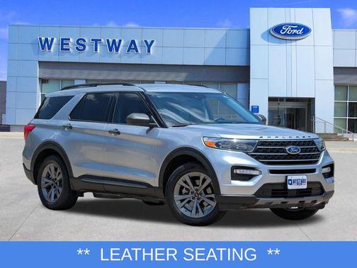 Iconic Silver Metallic 2021 Ford Explorer XLT