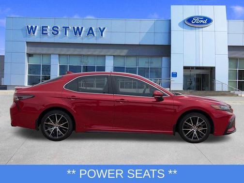 Supersonic Red 2024 Toyota Camry SE