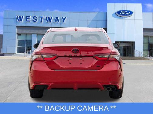 Supersonic Red 2024 Toyota Camry SE