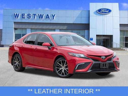 Supersonic Red 2024 Toyota Camry SE