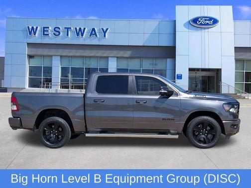 Granite Crystal Metallic Clearcoat 2022 RAM 1500 Big Horn/Lone Star