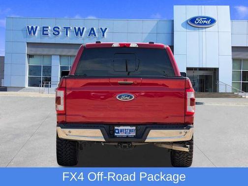Rapid Red Metallic Tinted Clearcoat 2022 Ford F-150 Lariat