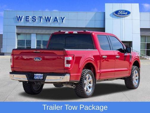 Rapid Red Metallic Tinted Clearcoat 2022 Ford F-150 Lariat