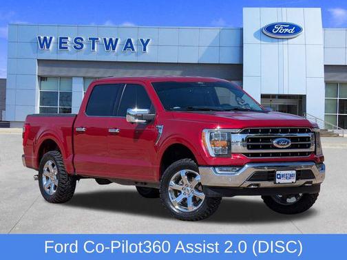 Rapid Red Metallic Tinted Clearcoat 2022 Ford F-150 Lariat