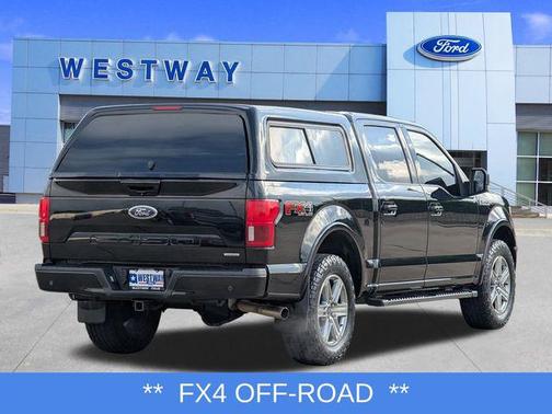 Shadow Black 2018 Ford F-150 Lariat