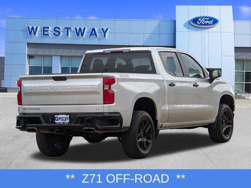 Silver Ice Metallic 2021 Chevrolet Silverado 1500 LT Trail Boss