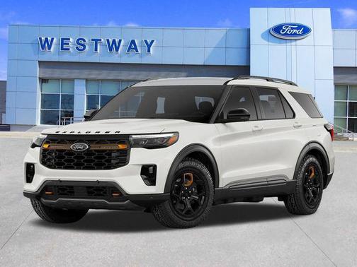 Star White Metallic Tri-Coat 2026 Ford Explorer Tremor