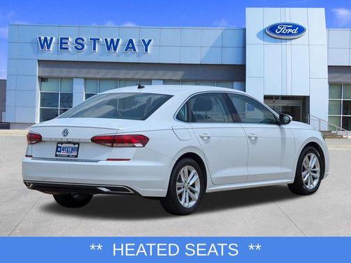 Pure White 2020 Volkswagen Passat 2.0T SE