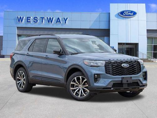 Vapor Blue Metallic 2026 Ford Explorer ST-Line