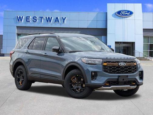 Vapor Blue Metallic 2026 Ford Explorer Tremor