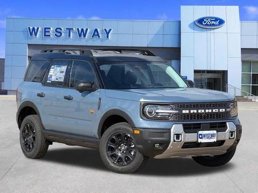 Azure Gray Metallic Tri-Coat 2026 Ford Bronco Sport Badlands SUV