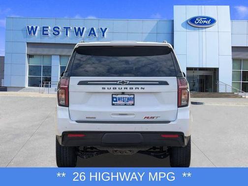 Summit White 2024 Chevrolet Suburban RST