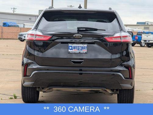 Agate Black Metallic 2022 Ford Edge SE