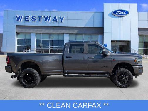 Granite Crystal Metallic Clearcoat 2024 RAM 3500 Laramie Crew Cab 4x4 8' Box