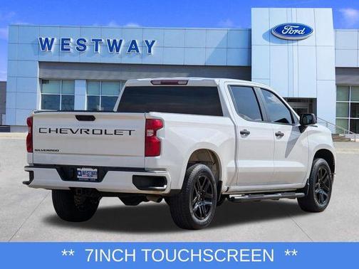 Summit White 2024 Chevrolet Silverado 1500 Custom
