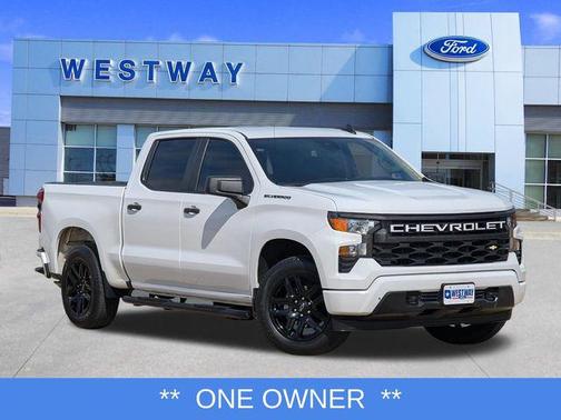 Summit White 2024 Chevrolet Silverado 1500 Custom