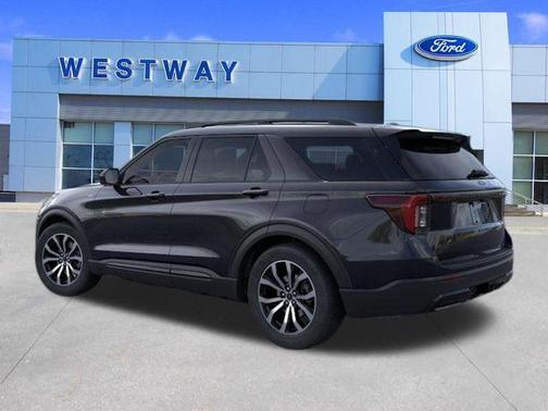 Agate Black Metallic 2026 Ford Explorer ST-Line