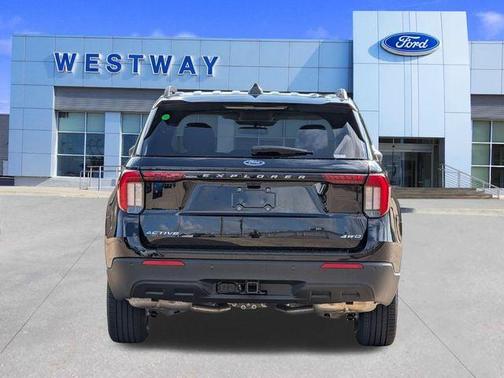 Agate Black Metallic 2026 Ford Explorer Active