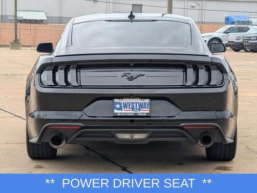 Shadow Black 2021 Ford Mustang EcoBoost