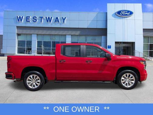 Red Hot 2023 Chevrolet Silverado 1500 Custom