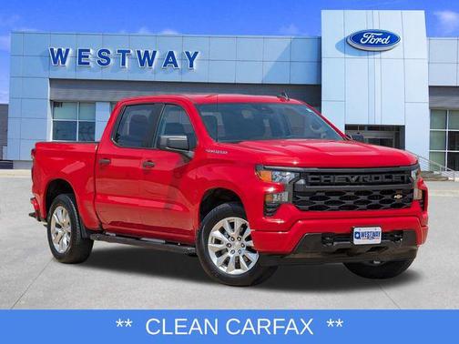 Red Hot 2023 Chevrolet Silverado 1500 Custom