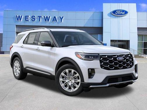 Star White Tri-Coat 2027 Ford Explorer Platinum