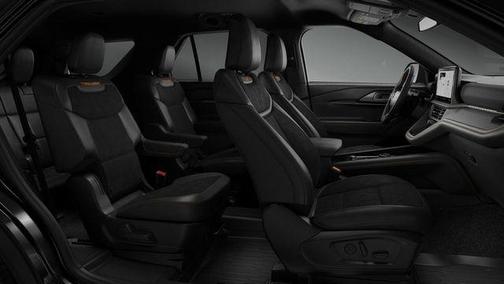 Agate Black Metallic 2026 Ford Explorer Tremor