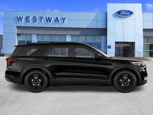 Agate Black Metallic 2026 Ford Explorer Tremor