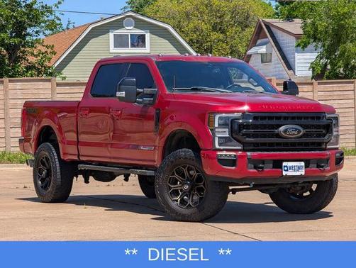 Rapid Red Metallic Tinted Clearcoat 2022 Ford F-250 Lariat