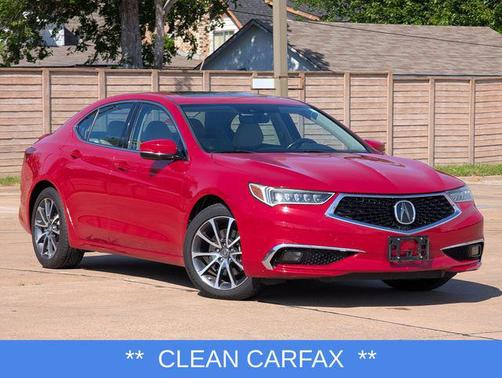 San Marino Red 2018 Acura TLX V6