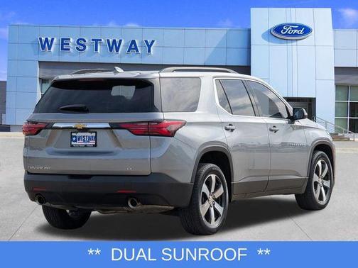 Sterling Gray 2023 Chevrolet Traverse LT Leather