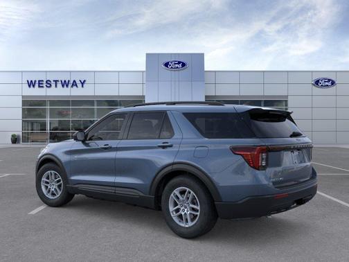 Vapor Blue Metallic 2026 Ford Explorer Active