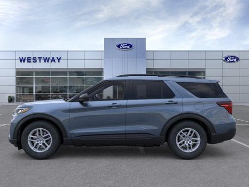 Vapor Blue Metallic 2026 Ford Explorer Active