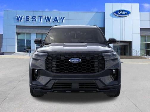 Agate Black Metallic 2026 Ford Explorer ST-Line