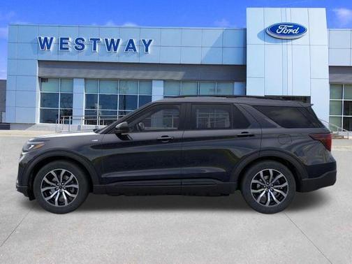 Agate Black Metallic 2026 Ford Explorer ST-Line