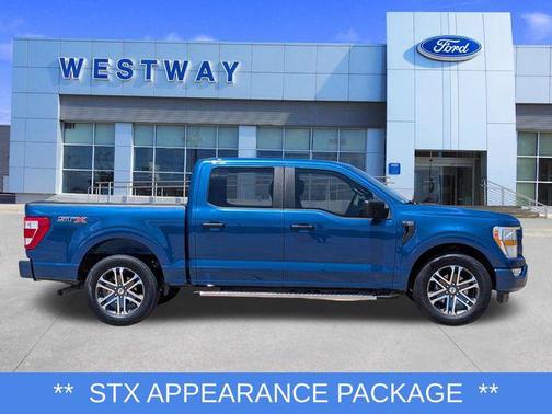 Atlas Blue Metallic 2022 Ford F-150 XL